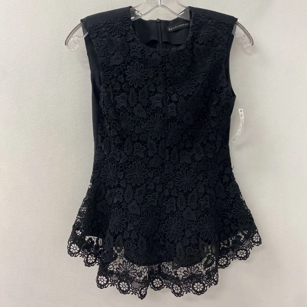 ZARA WOMEN'S BLOUSE/SHIRT black XS sold by The Comeback