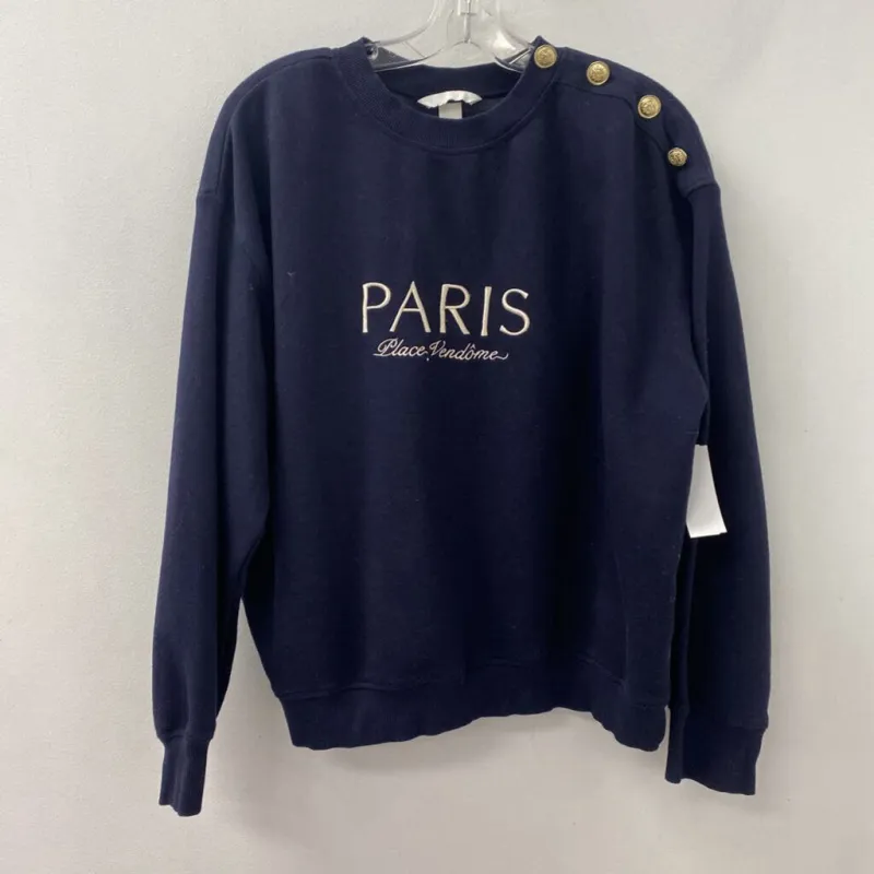 H&M WOMEN'S TOP navy L made by H&M