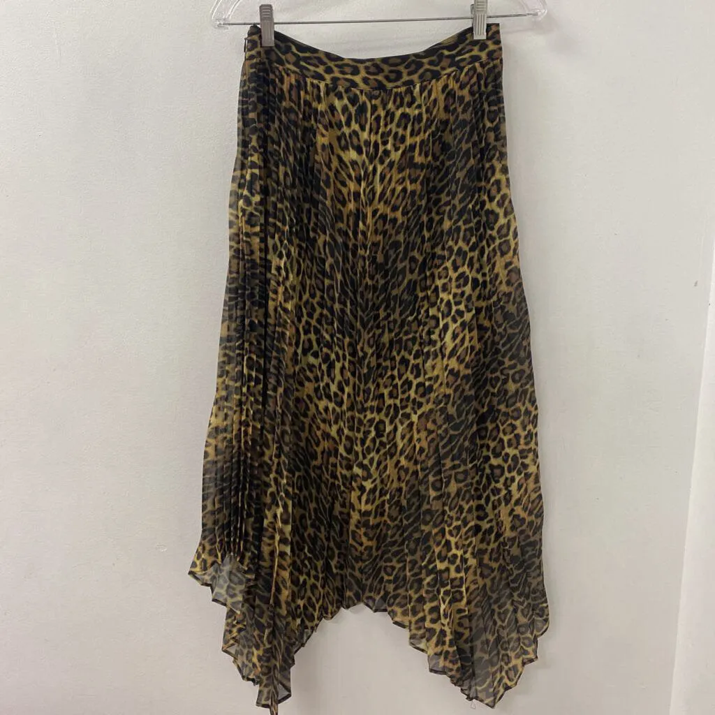 The Kooples WOMEN'S SKIRT black tan mix 1/4 sold by The Comeback product image thumbnail 2