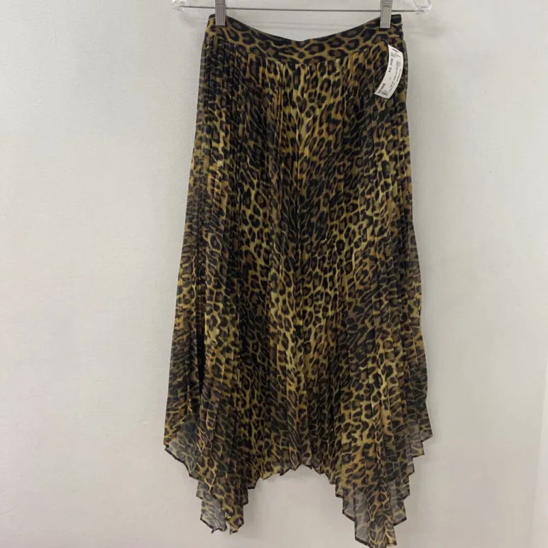 The Kooples WOMEN'S SKIRT black tan mix 1/4 made by The Comeback