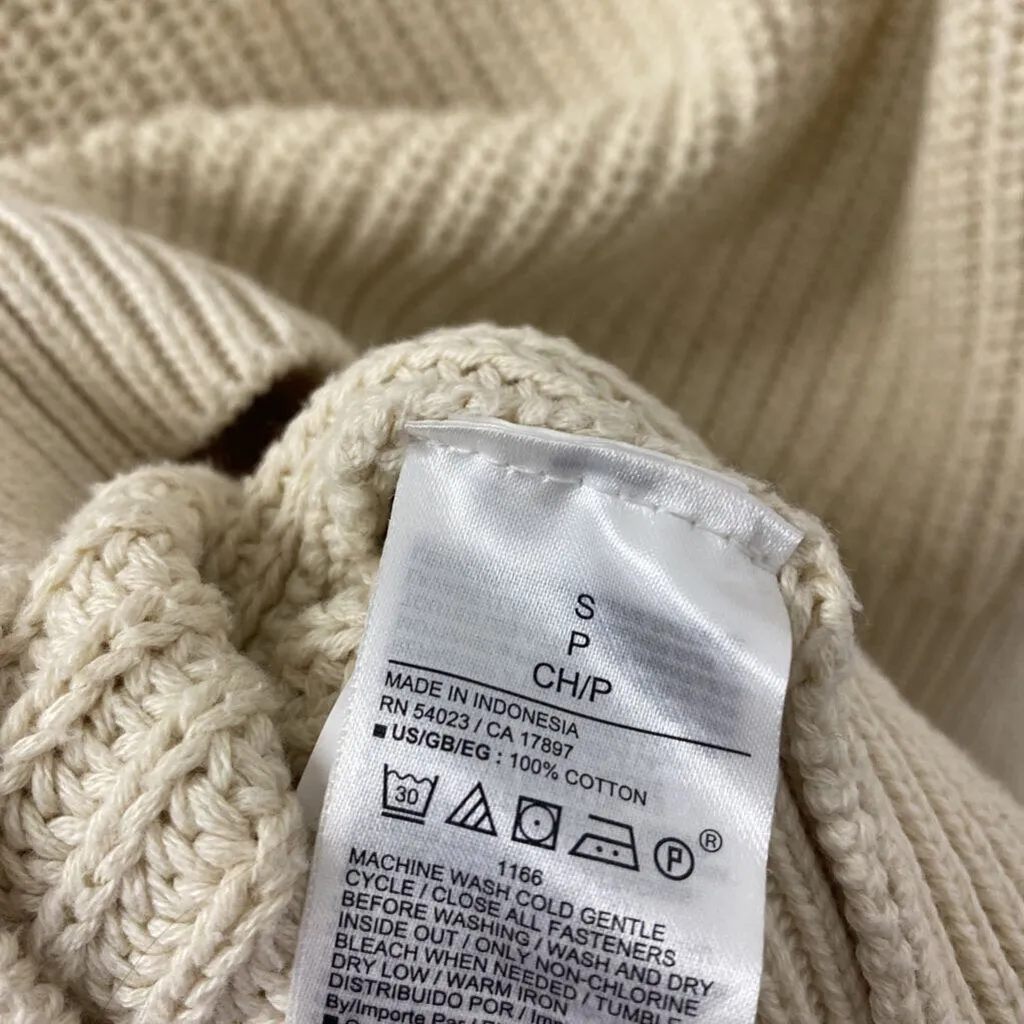 GAP WOMEN'S CARDIGAN oatmeal S sold by The Comeback product image thumbnail 3