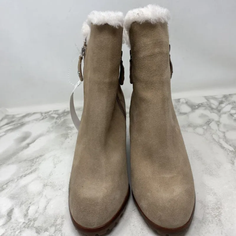 MICHAEL KORS WOMEN'S BOOTS WINTER beige 9 made by Michael Kors
