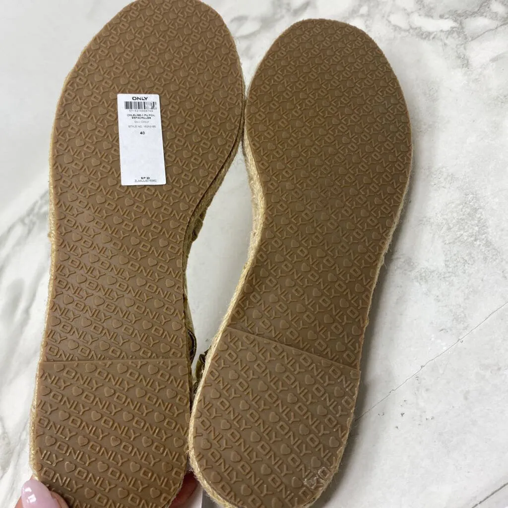 ONLY WOMEN'S SANDALS gold 9 sold by The Comeback product image thumbnail 4
