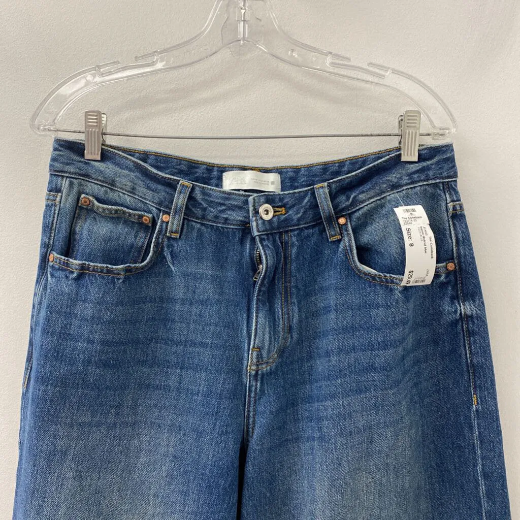ZARA WOMEN'S JEANS blue 8 sold by The Comeback product image thumbnail 2