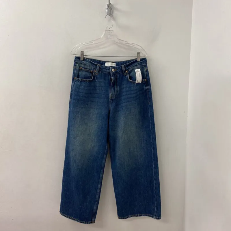 ZARA WOMEN'S JEANS blue 8 sold by The Comeback