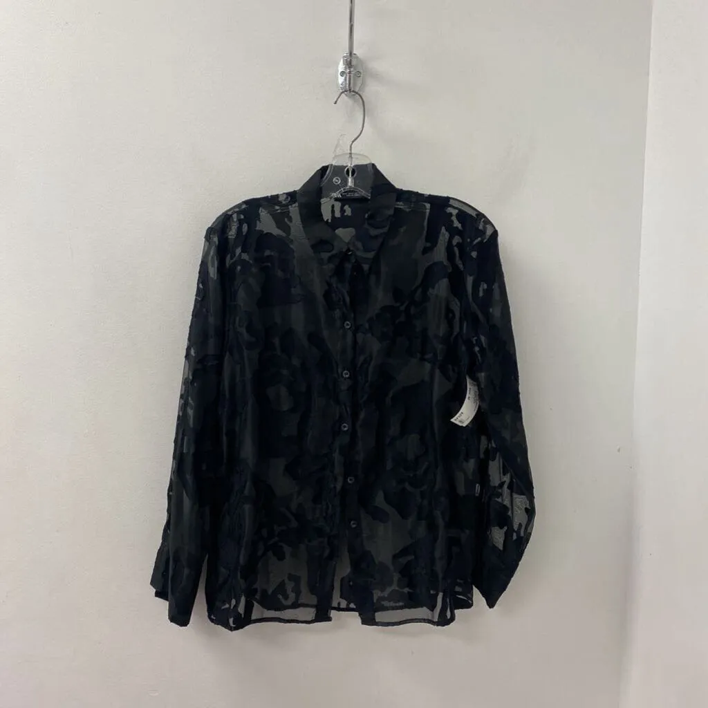 ZARA WOMEN'S BLOUSE/SHIRT black M sold by The Comeback