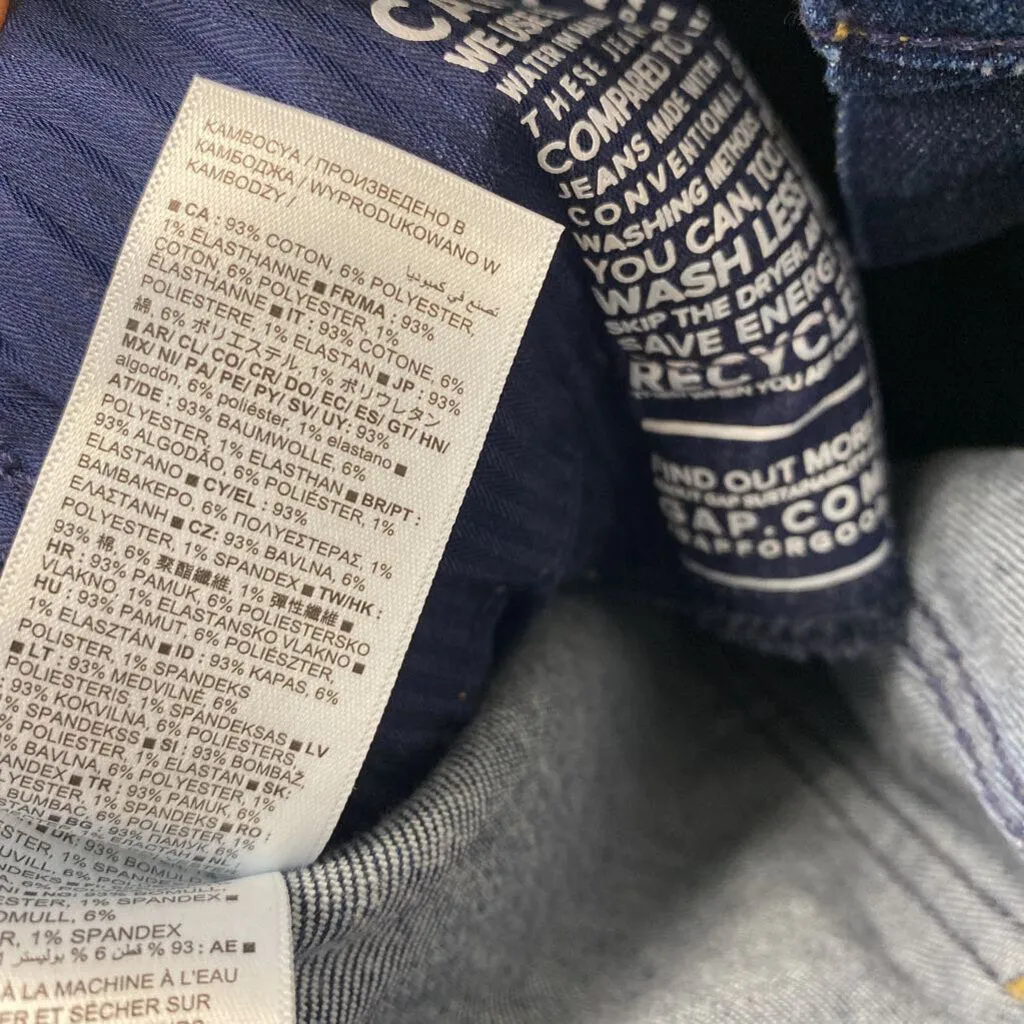 GAP WOMEN'S JEANS blue 12 sold by The Comeback product image thumbnail 4