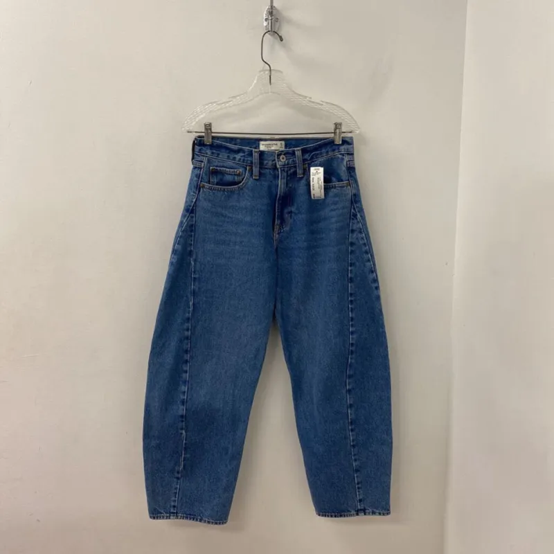 ABERCROMBIE & FITCH WOMEN'S JEANS blue XS/25 made by The Comeback