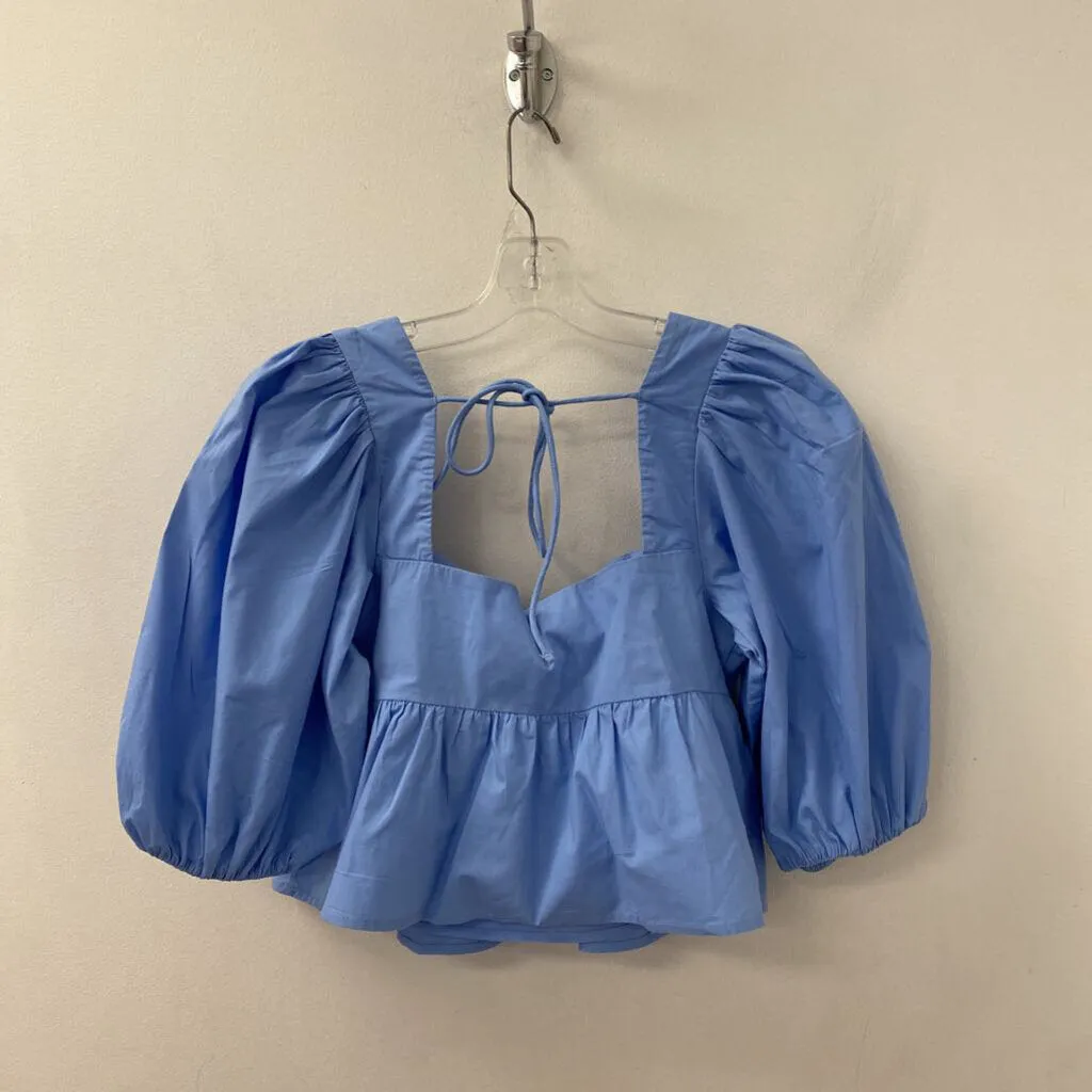 ABERCROMBIE & FITCH WOMEN'S BLOUSE/SHIRT blue XS sold by The Comeback product image thumbnail 2