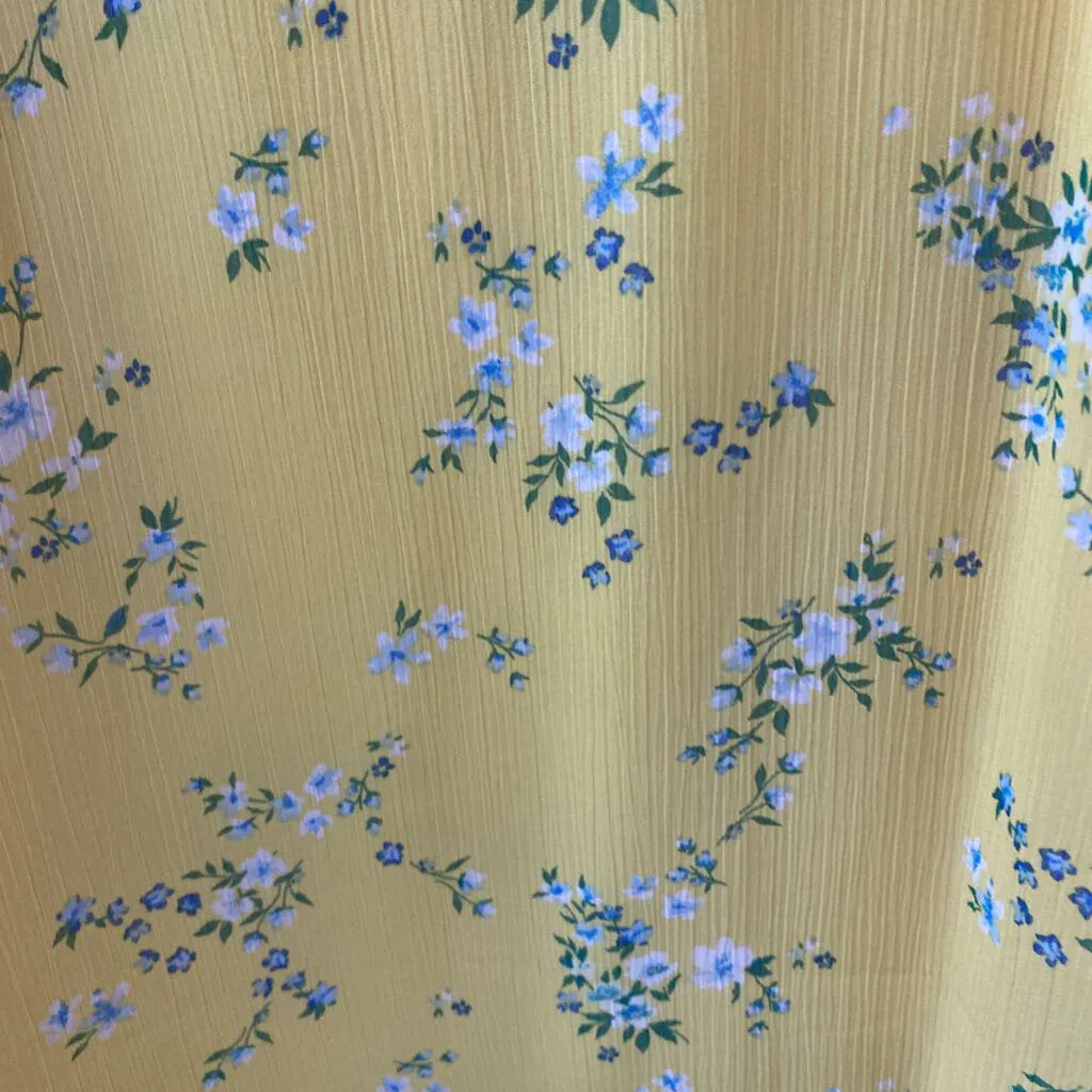 Banana Republic WOMEN'S DRESS yellow blue green 14 sold by The Comeback product image thumbnail 3