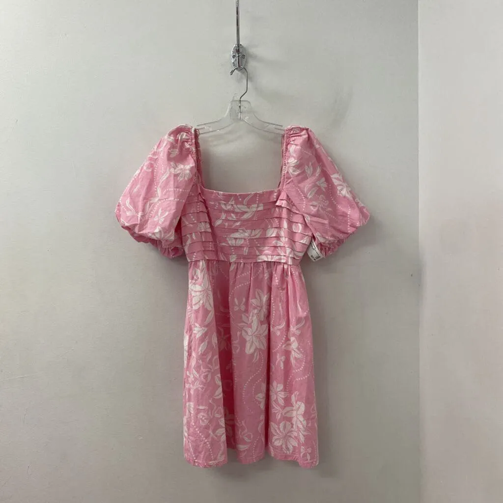 Jessica Simpson WOMEN'S DRESS pink white L sold by The Comeback