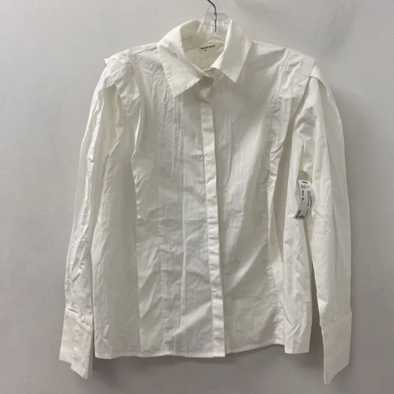Commense WOMEN'S BLOUSE/SHIRT white XL sold by The Comeback