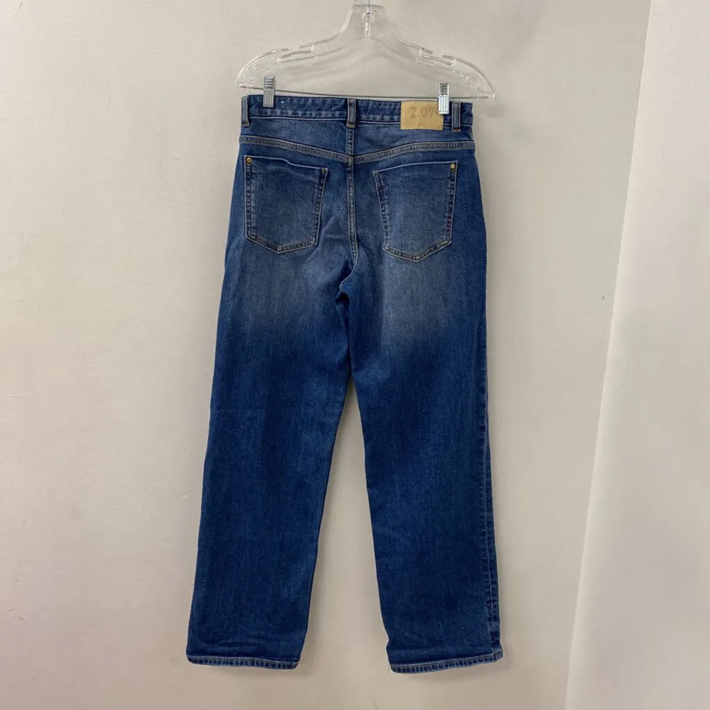 ZARA WOMEN'S JEANS blue 4 sold by The Comeback product image thumbnail 3