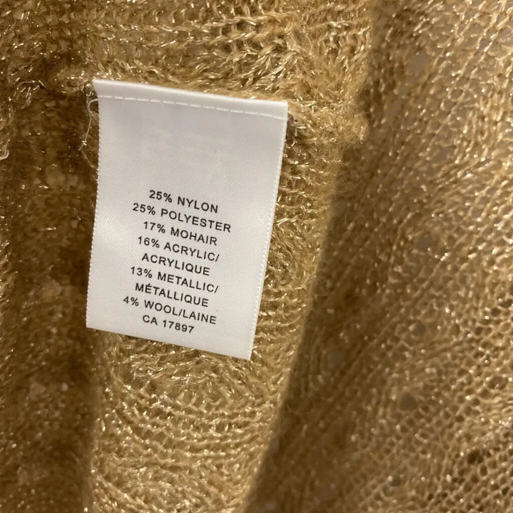 Banana Republic WOMEN'S CARDIGAN tan gold mix M sold by The Comeback product image thumbnail 4