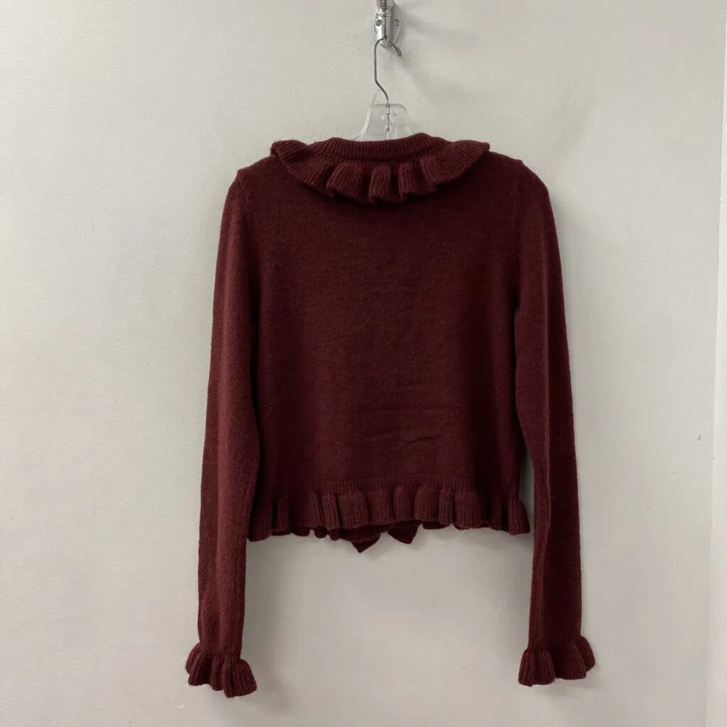 ENDLESS ROSE WOMEN'S CARDIGAN burgundy M sold by The Comeback product image thumbnail 3