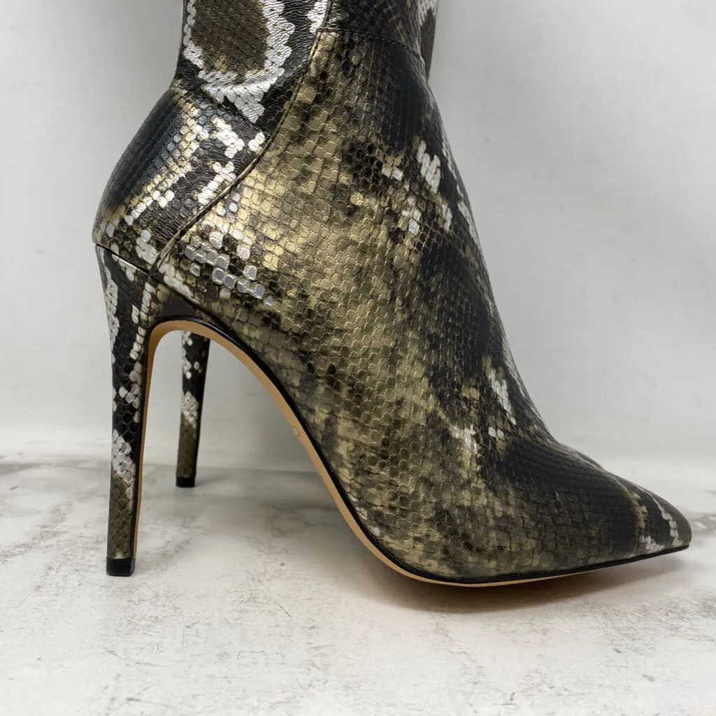 ALDO WOMEN'S BOOTS gold black silver 7 sold by The Comeback product image thumbnail 4