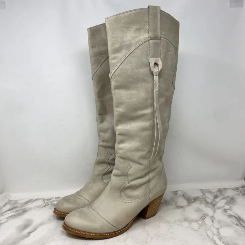 SIXTYSEVEN WOMEN'S BOOTS cream 39 made by Sixtyseven