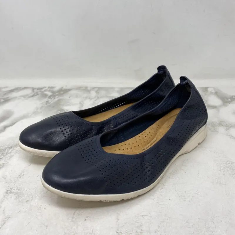 CLARKS WOMEN'S FOOTWEAR navy 8 made by Clarks