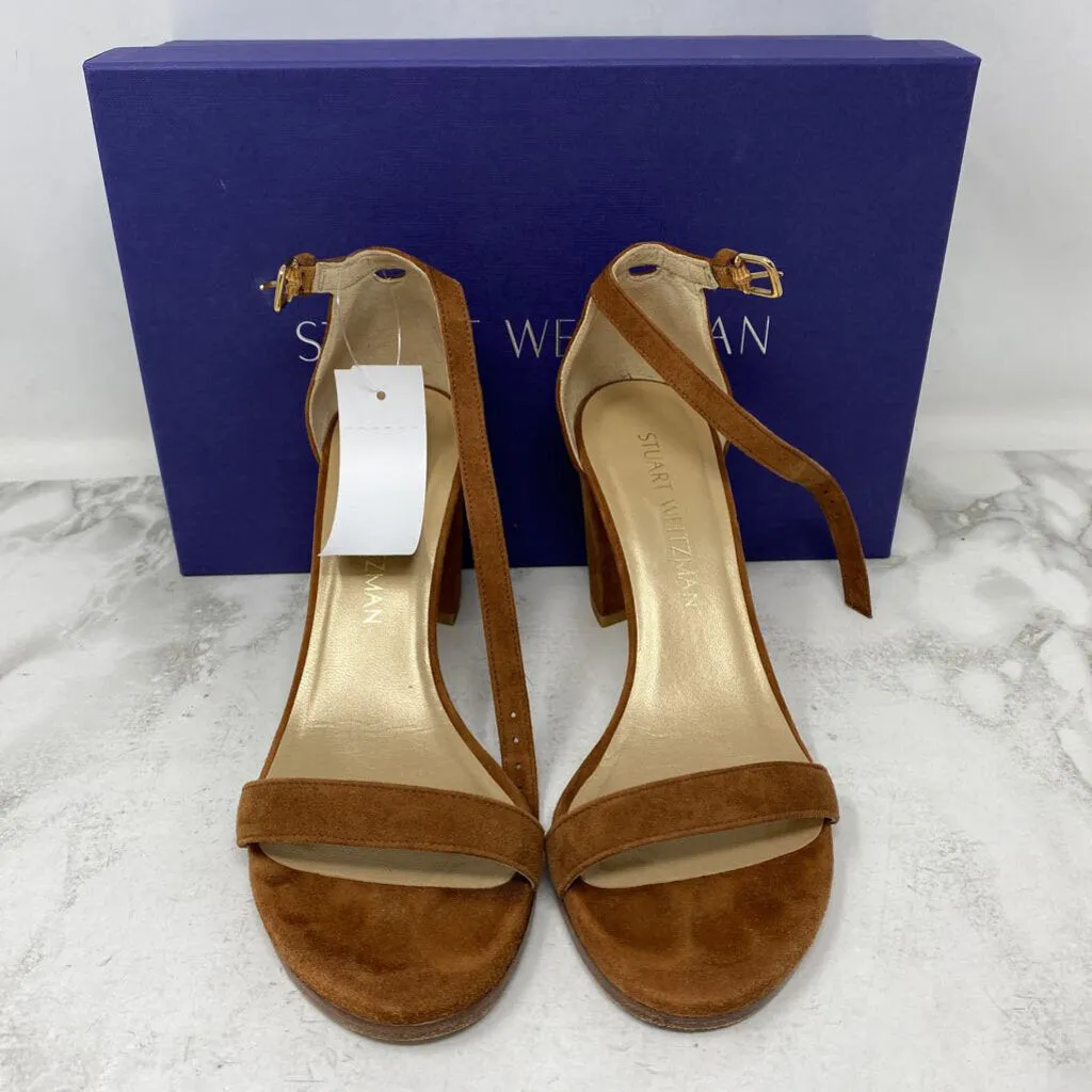 STUART WEITZMAN WOMEN'S HEELS tan 6 sold by The Comeback product image thumbnail 4