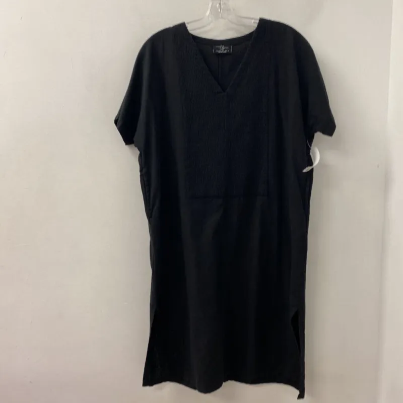 TURN BLACK WOMEN'S DRESS black M/L made by The Comeback