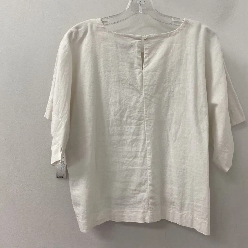 DKNY WOMEN'S BLOUSE/SHIRT white XL sold by The Comeback product image thumbnail 2