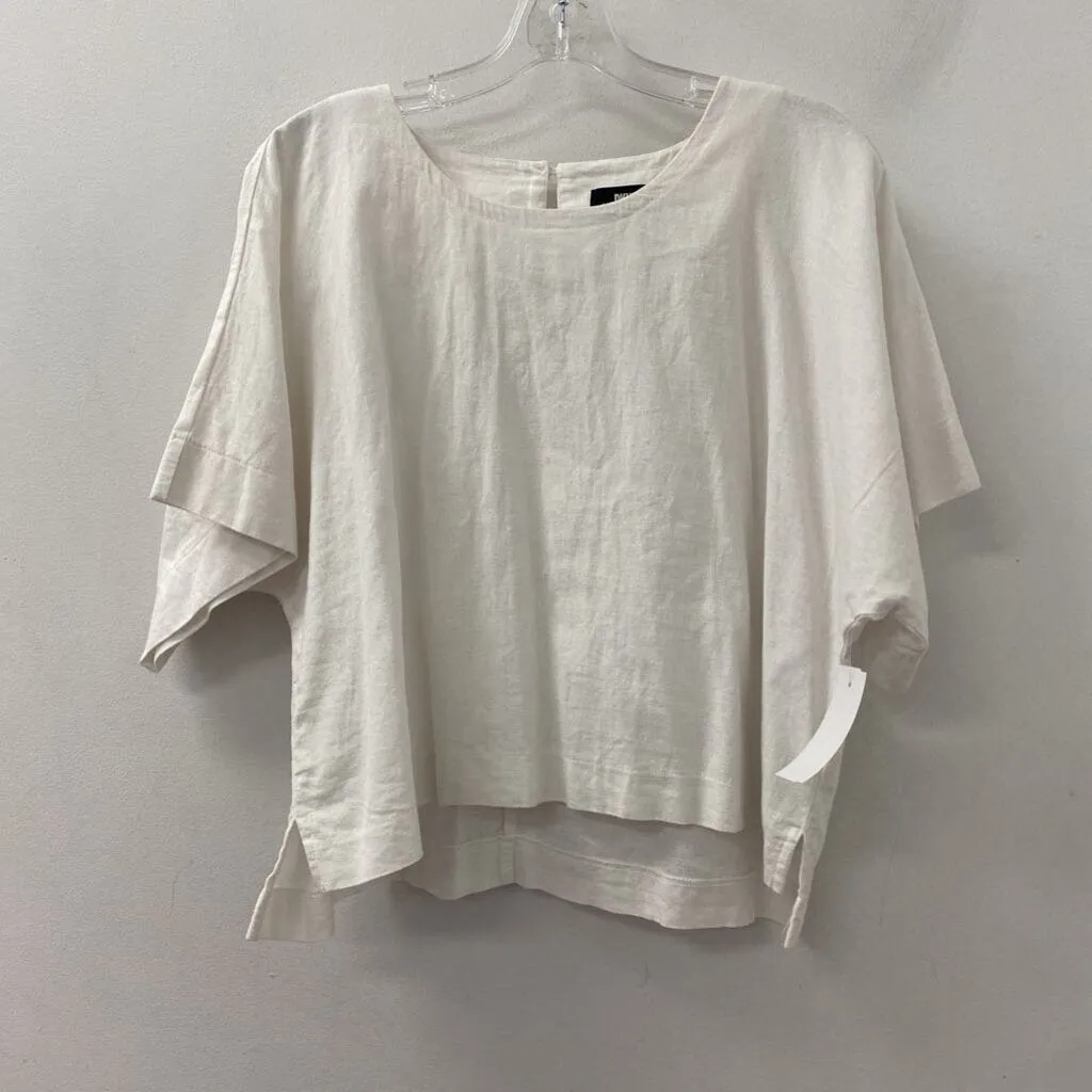 DKNY WOMEN'S BLOUSE/SHIRT white XL sold by The Comeback