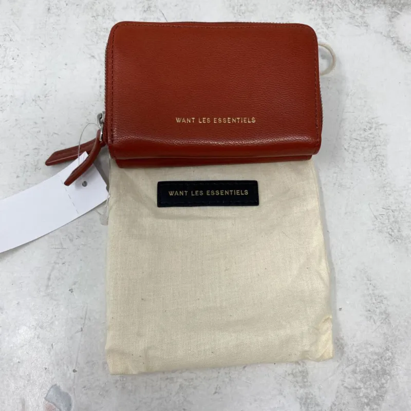 WANT Les Essentiels WOMEN'S WALLET/WRISTLET brick made by WANT Les Essentiels