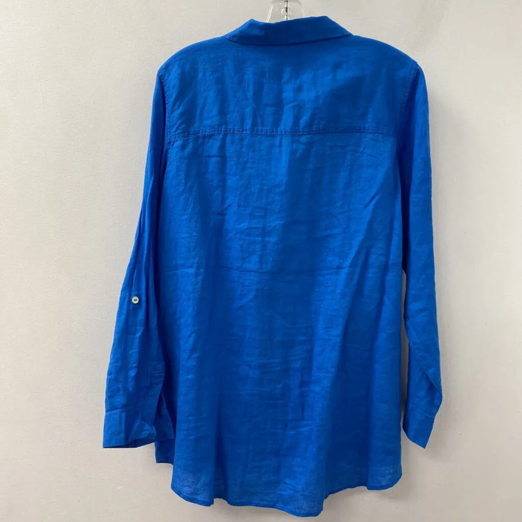 OLSEN WOMEN'S BLOUSE/SHIRT blue XL sold by The Comeback product image thumbnail 2