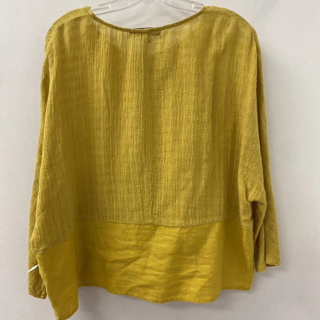 TAHARI WOMEN'S BLOUSE/SHIRT yellow M sold by The Comeback product image thumbnail 2