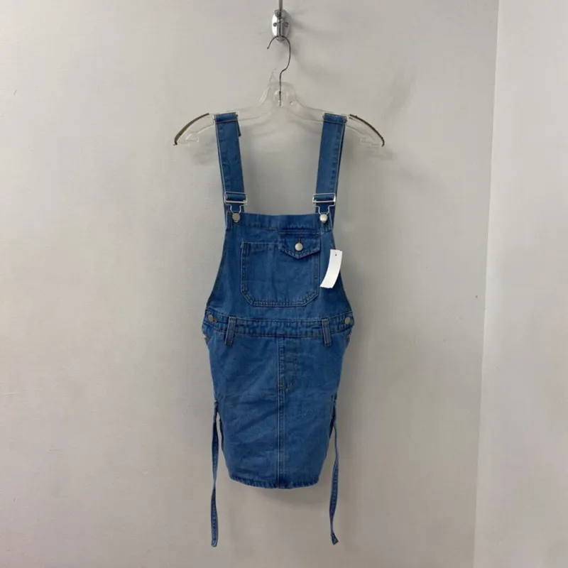 SHEIN WOMEN'S DRESS blue 6 sold by The Comeback