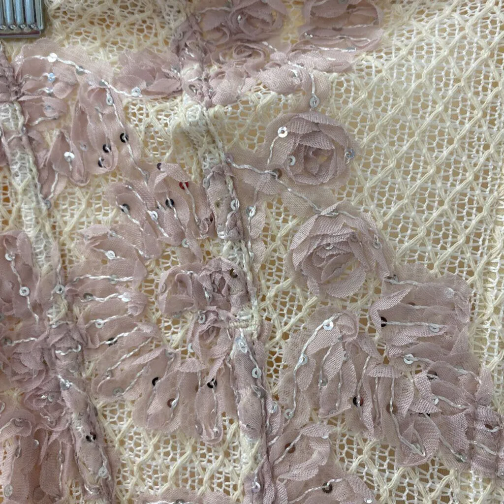 SHEIN WOMEN'S TOP cream purple M sold by The Comeback product image thumbnail 2