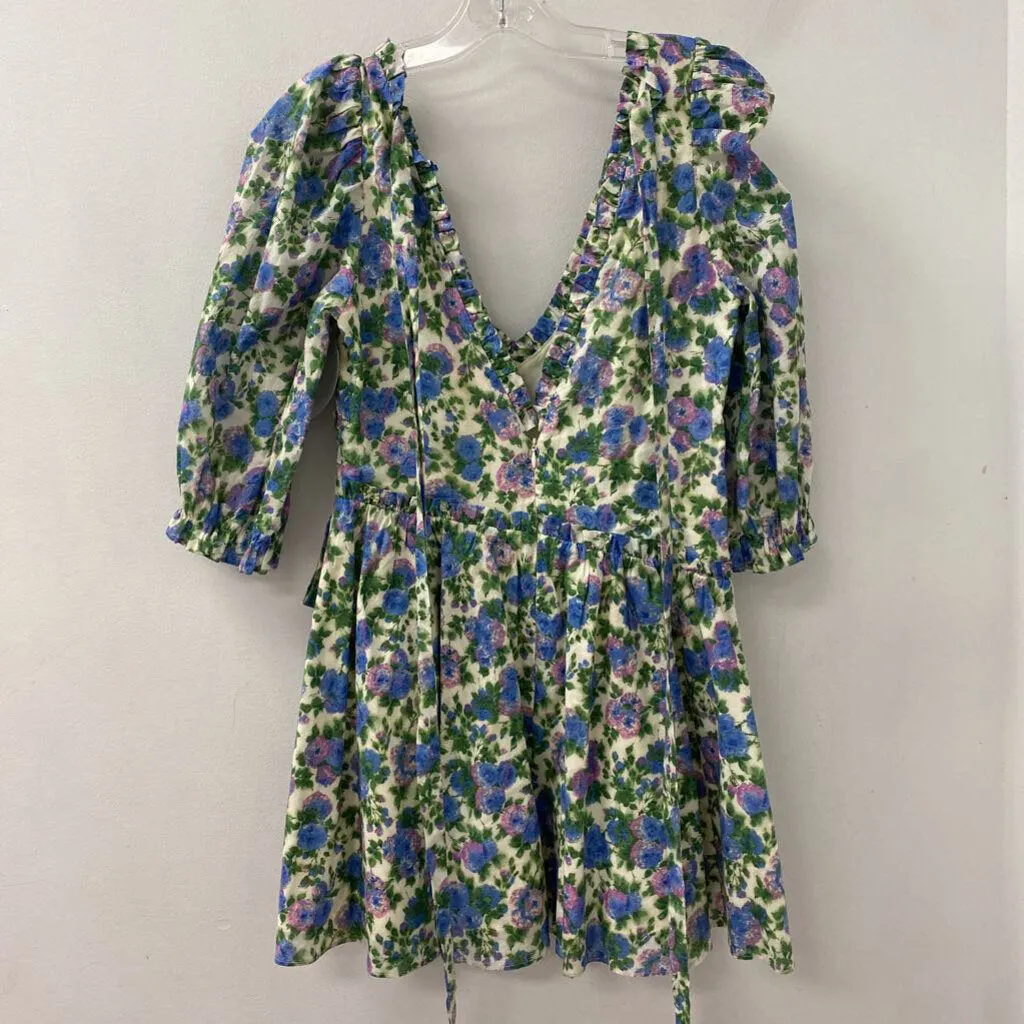 FOR LOVE & LEMONS WOMEN'S DRESS cream multi colour floral. M sold by The Comeback product image thumbnail 3