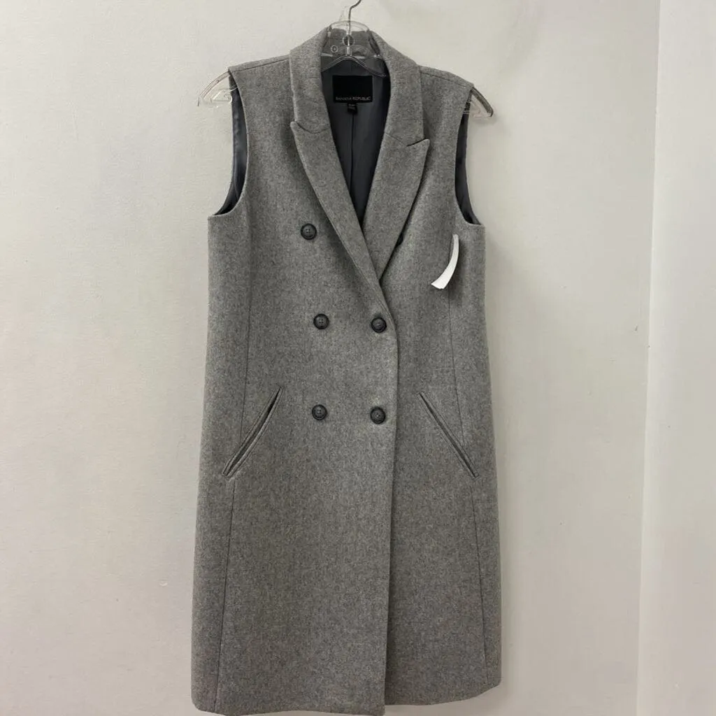 Banana Republic WOMEN'S VESTS OUTERWEAR grey S sold by The Comeback