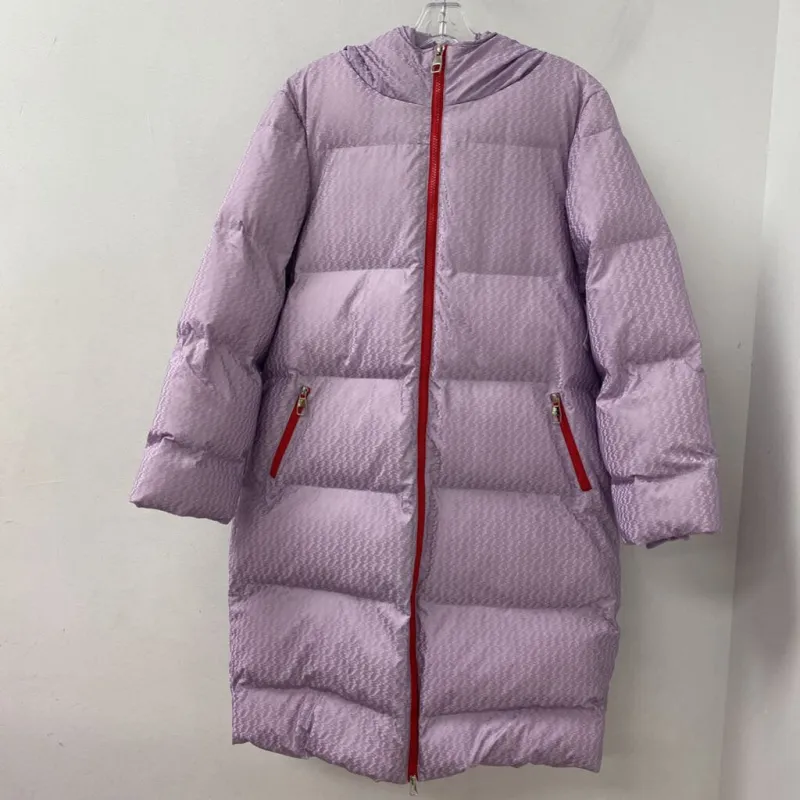 HILARY MACMILLAN WOMEN'S COAT purple red S made by Hilary Macmillan