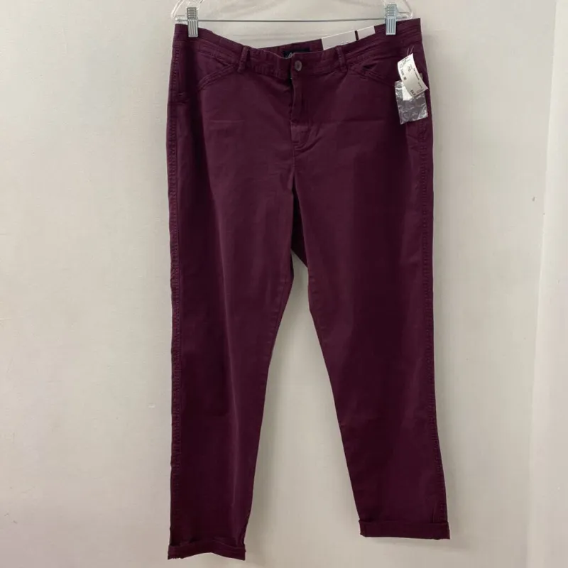 REITMANS WOMEN'S PANTS purple 16 made by Reitmans