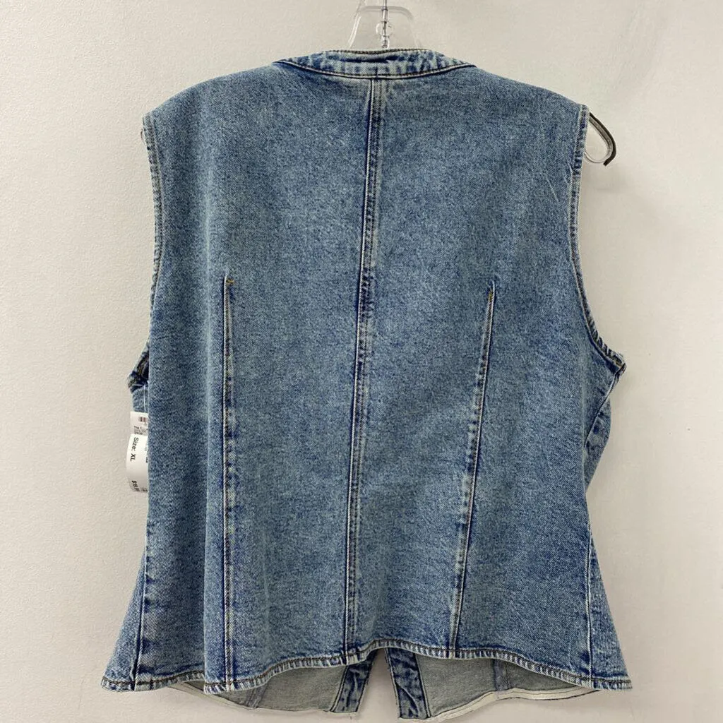 H&M WOMEN'S DENIM JACKET blue XL sold by The Comeback product image thumbnail 2
