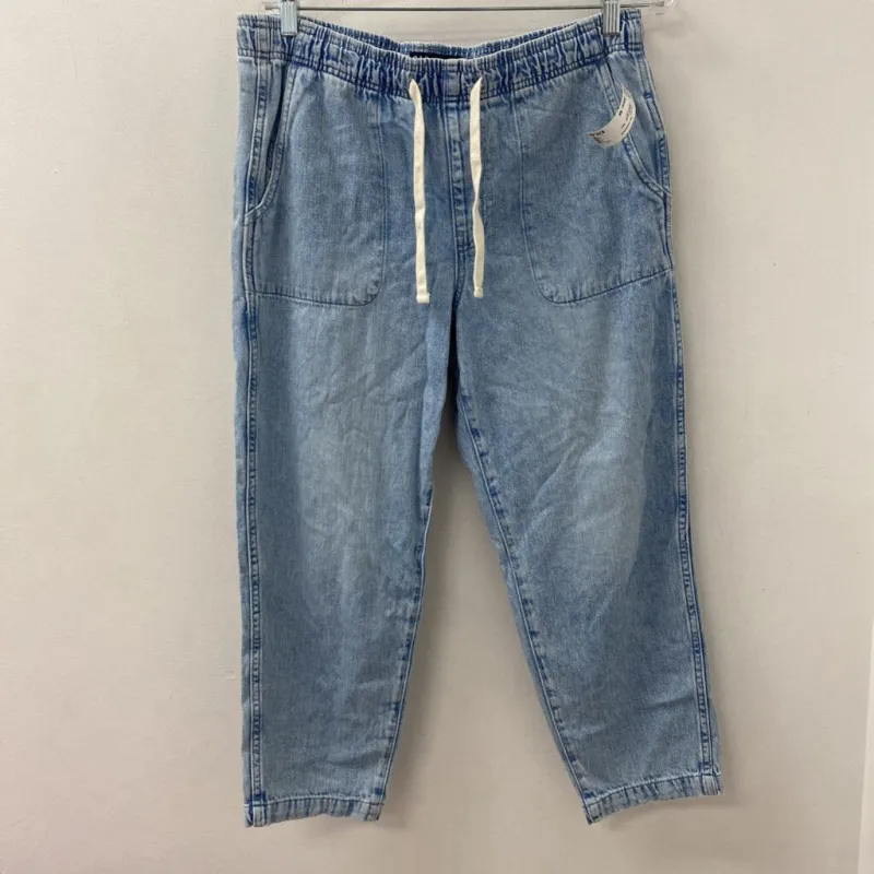 GAP WOMEN'S CAPRIS blue M made by GAP