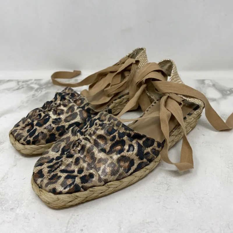 STUART WEITZMAN WOMEN'S FLATS gold black brown 7.5 sold by The Comeback