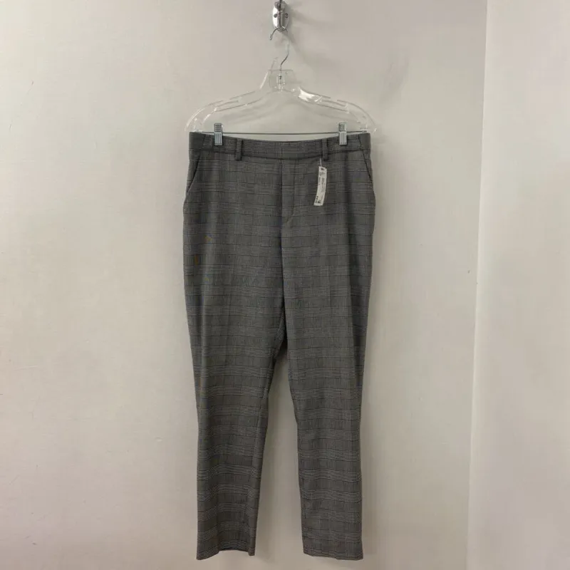 UNIQLO WOMEN'S PANTS grey blavk white L made by Uniqlo
