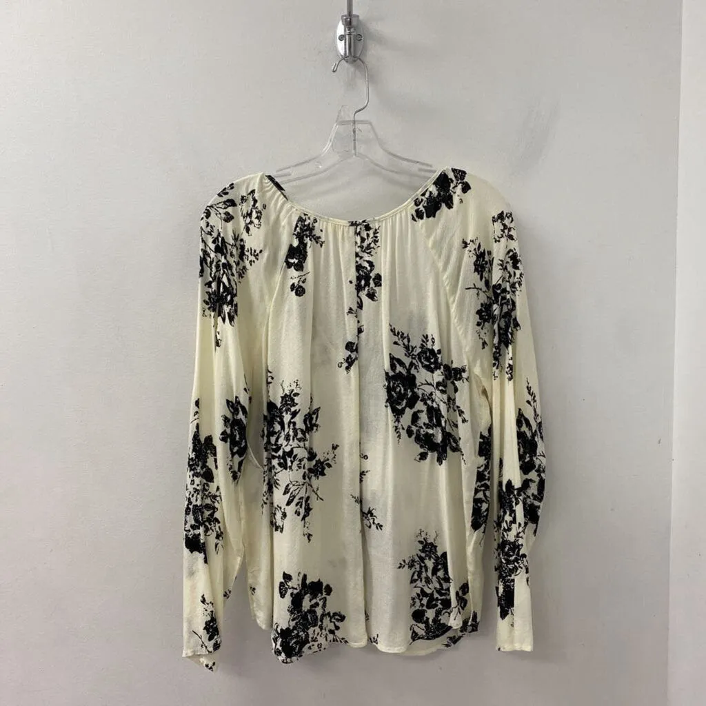 LOVESTITCH WOMEN'S BLOUSE/SHIRT cream black M sold by The Comeback product image thumbnail 2