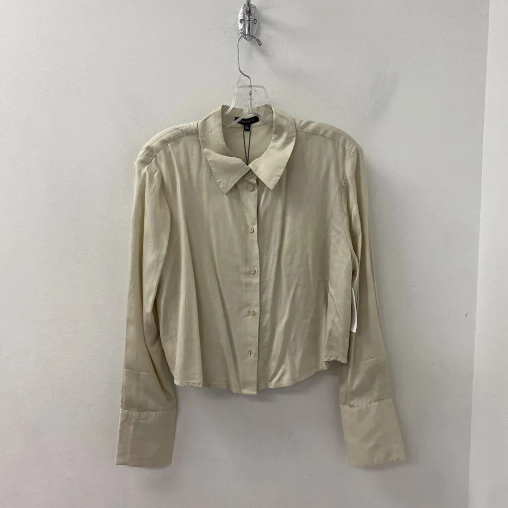 DYNAMITE WOMEN'S BLOUSE/SHIRT beige M sold by The Comeback