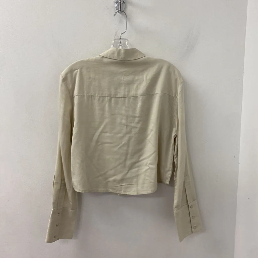 DYNAMITE WOMEN'S BLOUSE/SHIRT beige M sold by The Comeback product image thumbnail 2