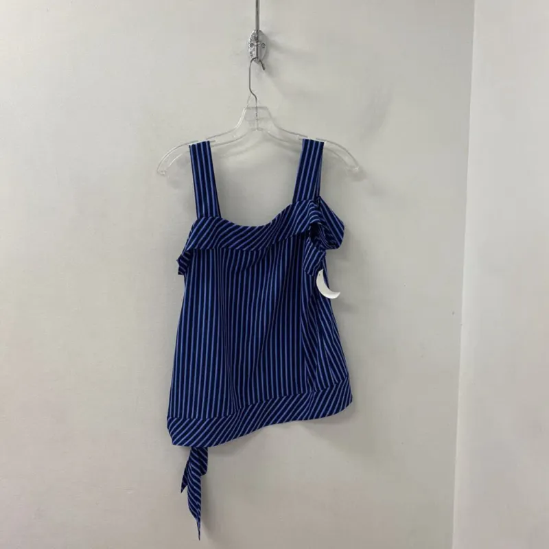 Banana Republic WOMEN'S BLOUSE/SHIRT navy white blue S made by Banana Republic