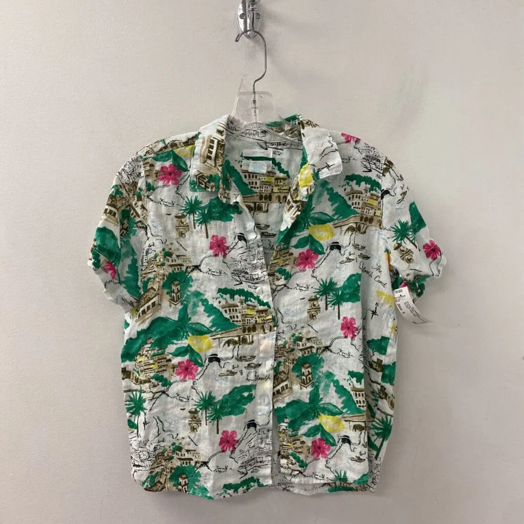 CYNTHIA ROWLEY WOMEN'S BLOUSE/SHIRT white multi S sold by The Comeback