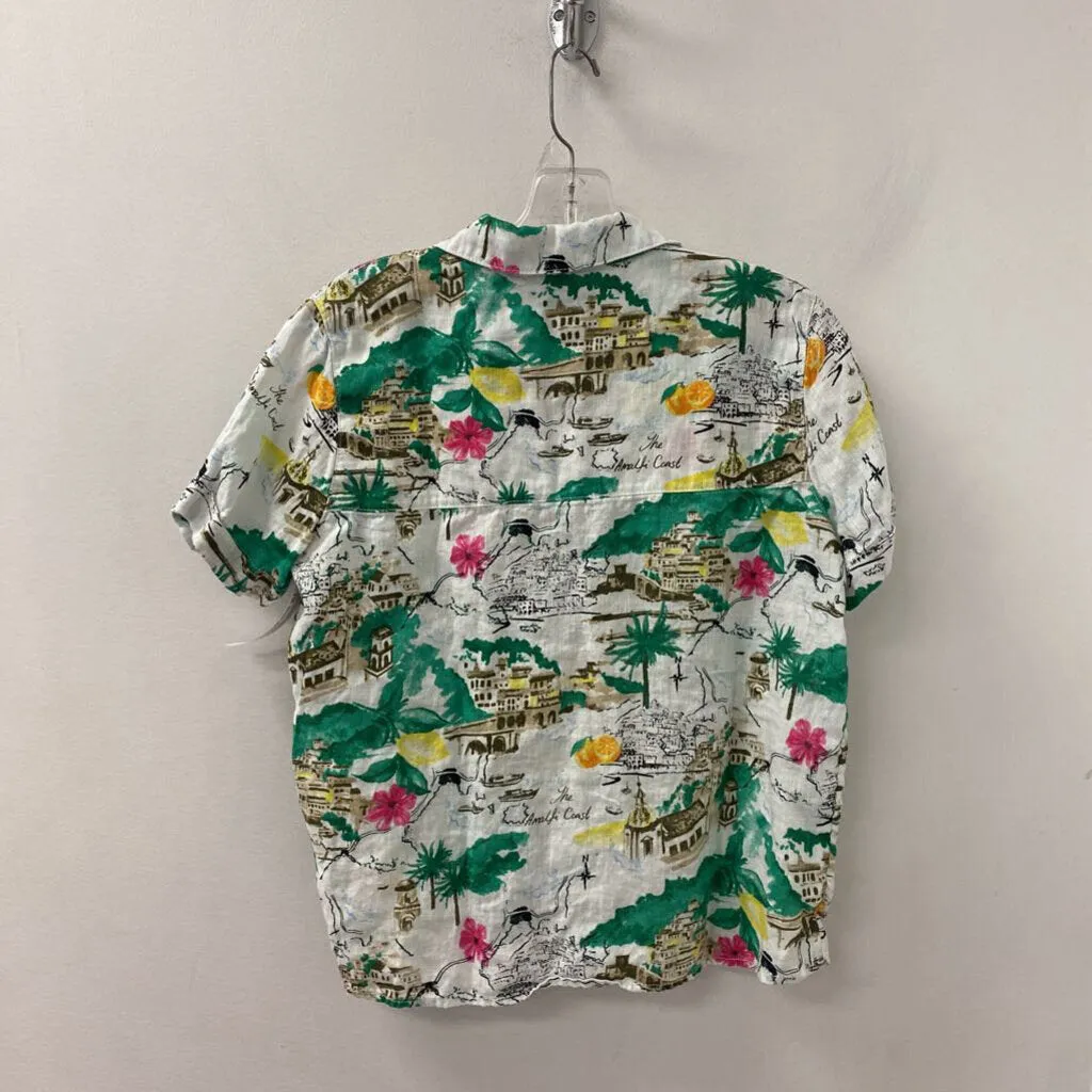 CYNTHIA ROWLEY WOMEN'S BLOUSE/SHIRT white multi S sold by The Comeback product image thumbnail 2