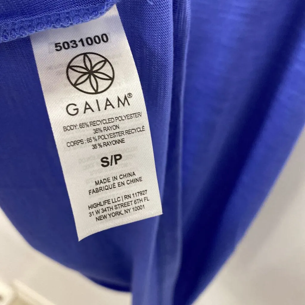GAIAM WOMEN'S ACTIVE TOP peri blue S sold by The Comeback product image thumbnail 3