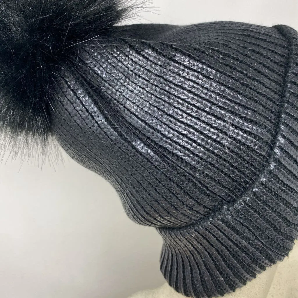 ADRIENNE LANDAU WOMEN'S HAT black sold by The Comeback product image thumbnail 2