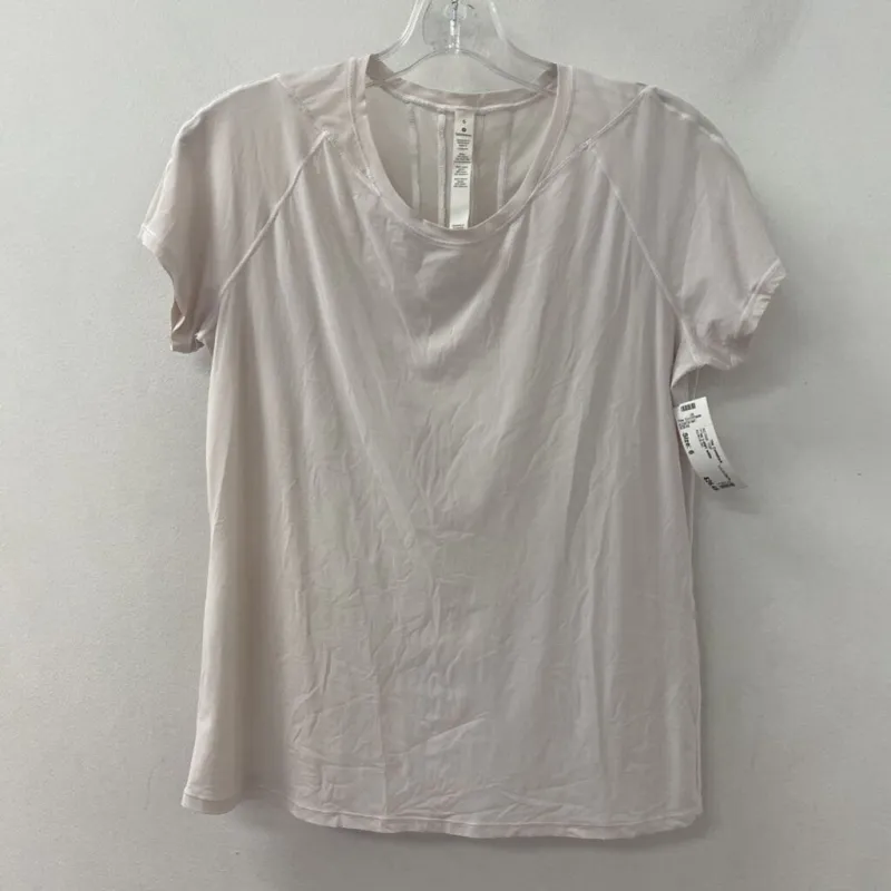LULULEMON WOMEN'S ACTIVE TOP white 6 made by Lululemon