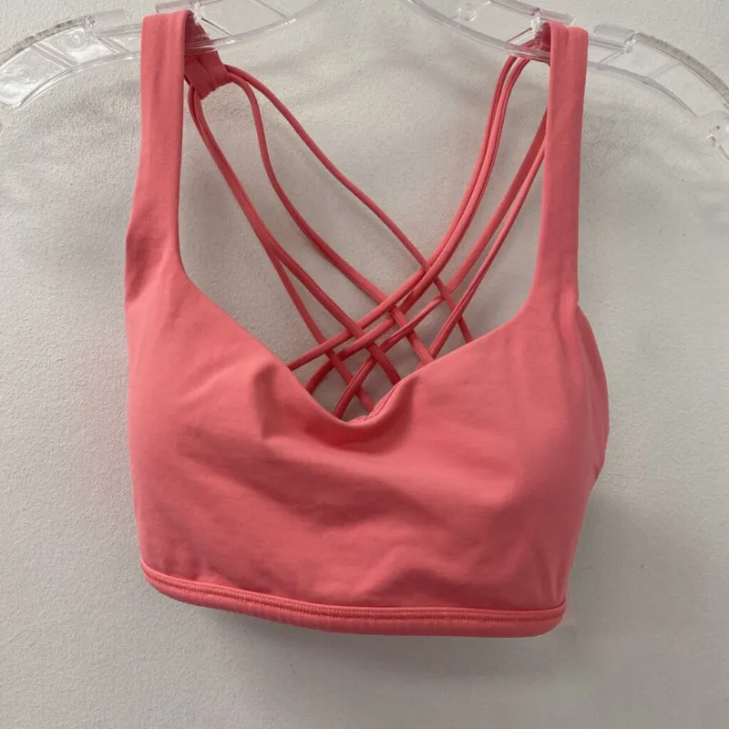 LULULEMON WOMEN'S ACTIVE BRA pink 8 made by Lululemon