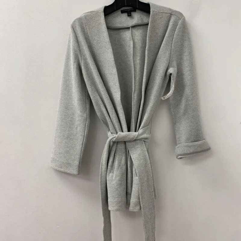 Banana Republic WOMEN'S BLAZER/JACKET grey white mix S made by Banana Republic